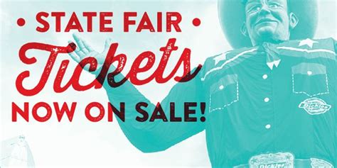 State Fair Of Texas State Fair State Fair Tickets Fair Tickets