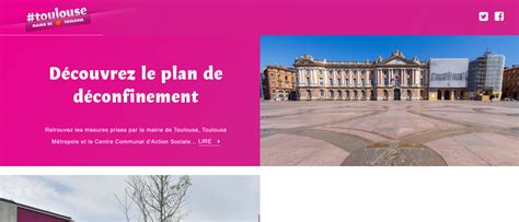 Site Mairie de Toulouse – Yann Bazatte – Concepteur Web