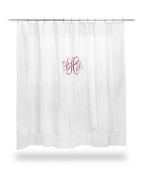 Monogrammed Shower Curtain By Sewaddicted204 On Etsy