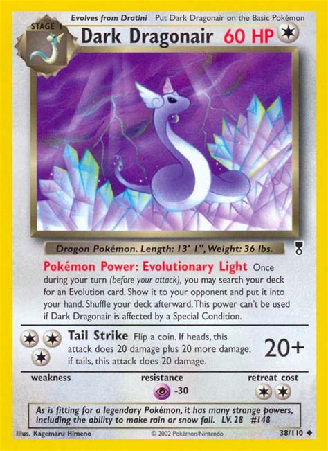 Dark Dragonair 38 Legendary Collection 2002 Pokemon Card