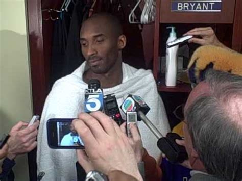 Kobe Bryant Postgame Comments Vs Blazers Youtube