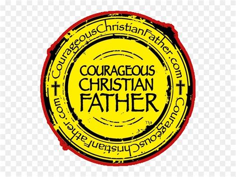 Redyellow Courageous Christian Father Logo Palindrome 8 17 18