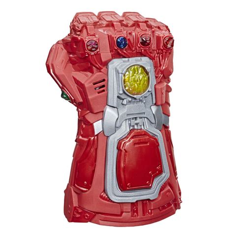 Marvel Avengers Endgame Red Infinity Gauntlet Electronic Fist Roleplay