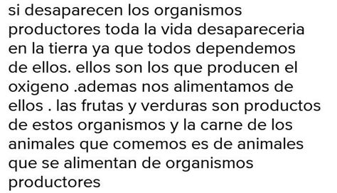 que pasaría si desaparecen los productores y los necrofagos Brainly lat