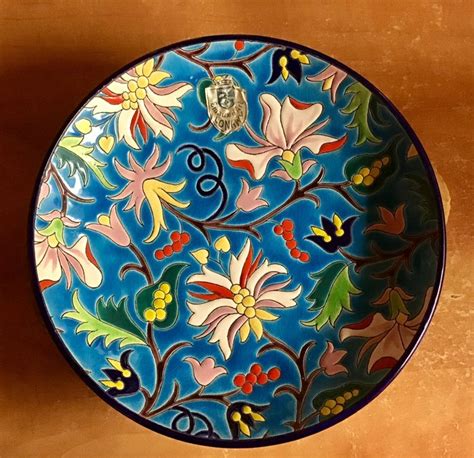 Maux De Longwy Ceramic Enamel Plate Catawiki