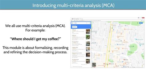 Ppt Multi Criteria Analysis A Framework For Spatial Decision Making Powerpoint Presentation