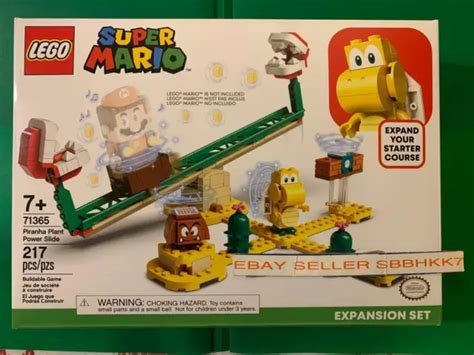 LEGO SUPER MARIO Piranha Plant Power Slide Expansion Set 71365 New Fast