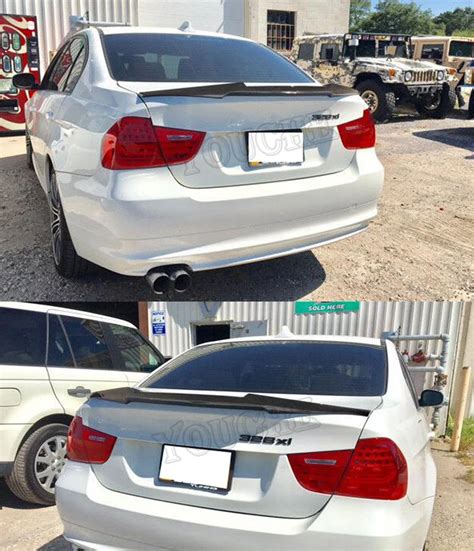 Carbon Fiber M4 Style Rear Trunk Spoiler For Bmw E90 And E90 M3 Sedan 318i 320i 325i 330i 2005