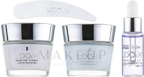 Rebalancing Face Set - LOOkX Try Me Set Normal Sensetive Skin (cl/balm/15ml + cr/15 ml + oil/5 ...