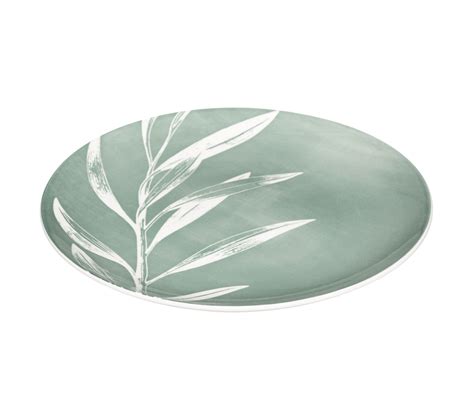 Assiette Plate Cm Green Harmony Vert Assiette But