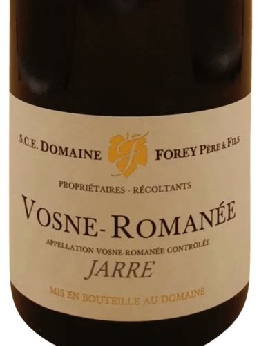 Domaine Forey Père Fils Jarre Vosne Romanée Vivino Australia