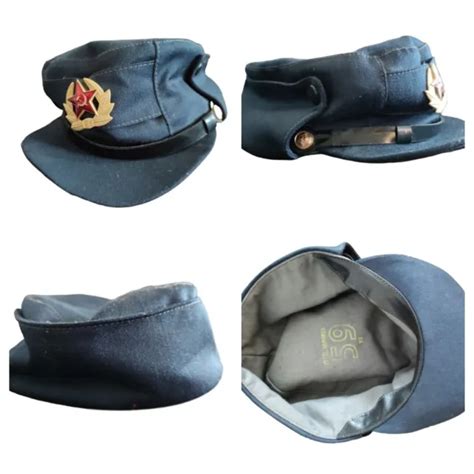 MILITARIA SOVIÉTIQUE CASQUETTE marine URSS CCCP EUR 30 00 PicClick FR