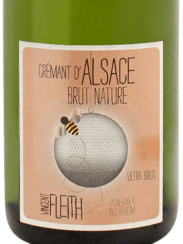 Vincent Fleith Crémant d Alsace Brut Nature Vivino US