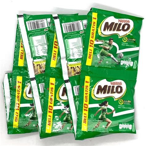 Jual Susu Coklat Milo Active Go Gr Susu Bubuk Sachet Shopee Indonesia