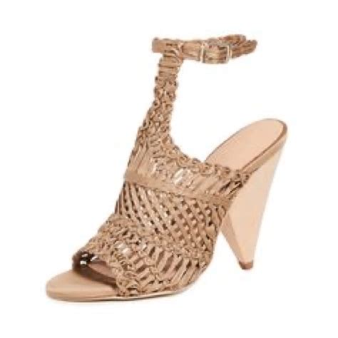 Paloma Barcelo Shoes Paloma Barcelo Beatrice Braided Nude Leather