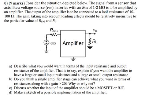 Solved 0 9 Marks Consider The Situation Depicted Be