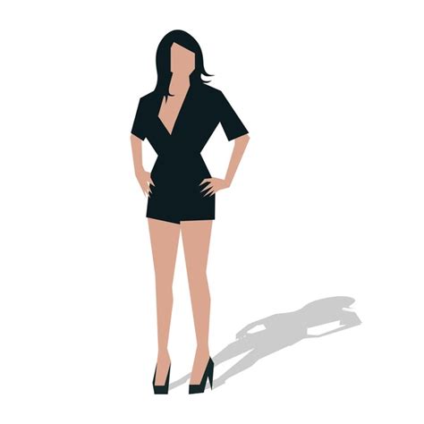 Cute Short Busty Brunette Stock Vectors And Vector Art Shutterstock