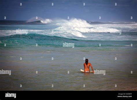 Hawaii S North Shore Banzai Pipeline Stock Photo Alamy