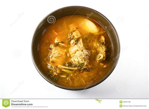 Korean Pork Bone And Potato Soup Stock Photo Image Of Daisy