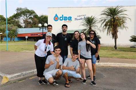 Alunos da EE Barão de Jundiaí realizam visita técnica à DAE e parques