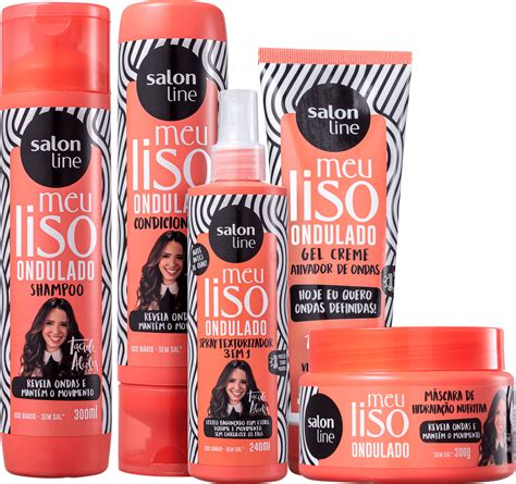 Kit Salon Line Meu Liso Ondulado Taciele Alcolea Beleza Na Web