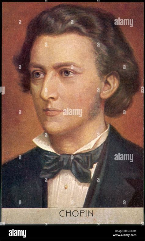 Frederic Chopin Polish Musician Date Banque De Photographies Et D