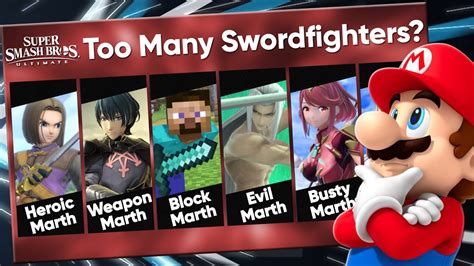 Too Many Swordfighters In Smash Ultimate Youtube