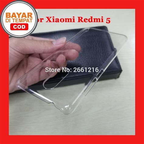 Jual Xiaomi Redmi Clear Hard Case Casing Transparan Mika Bening