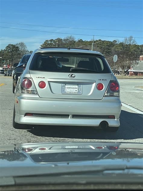 Spotted A Clean Lexus Is300 Wagon In Traffic Today Rspotted