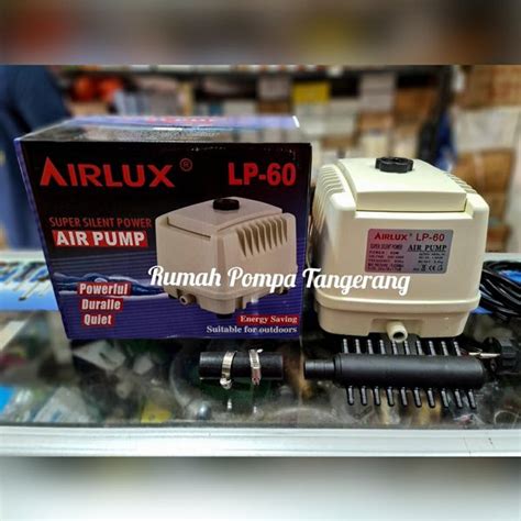 Jual Pompa Aerator Air Pump Pompa Udara Kolam Ikan Merk Airlux Lp