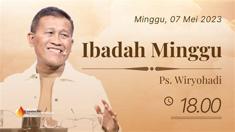 Ibadah Online Minggu Ps Wiryohadi Pkl Wib