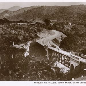 Congo Bridge Sierra Leone West Africa Date Circa 1930s