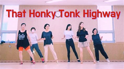 That Honky Tonk Highway linedance 댓 홍키 통크 하이웨이 라인댄스 계양1동 주민센터 라인댄스 B반