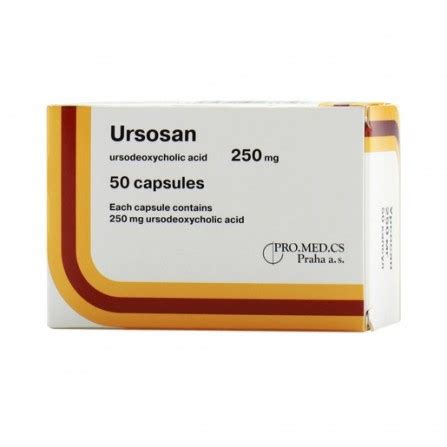 Buy Ursosan Capsules 250mg N50