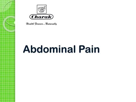 Ppt How To Treat Abdominal Pain In Left Side Powerpoint Presentation