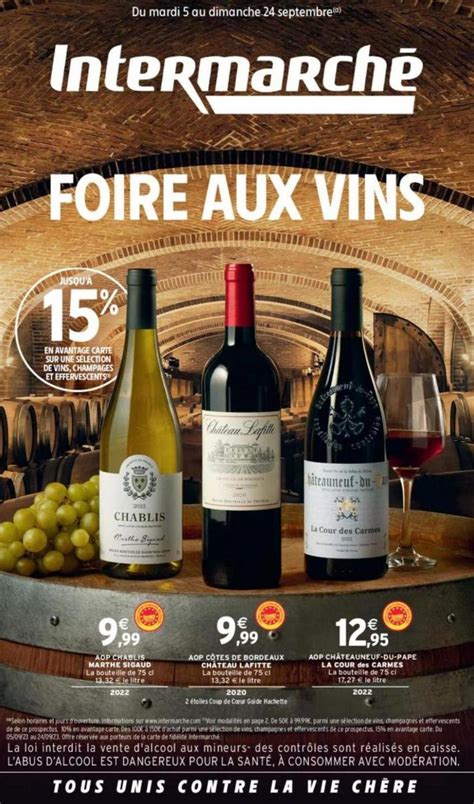 Semaine Week Eve Foire Aux Vins Automne