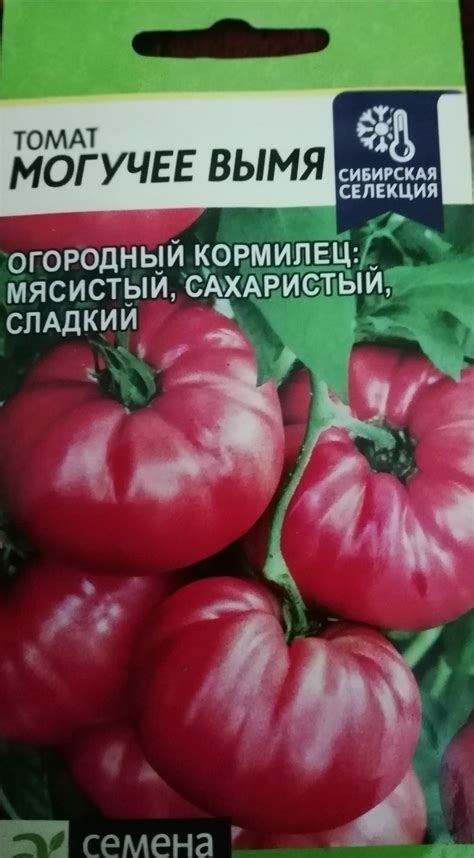 Семена овощей :: томат МОГУЧЕЕ ВЫМЯ - От посадки до уборки