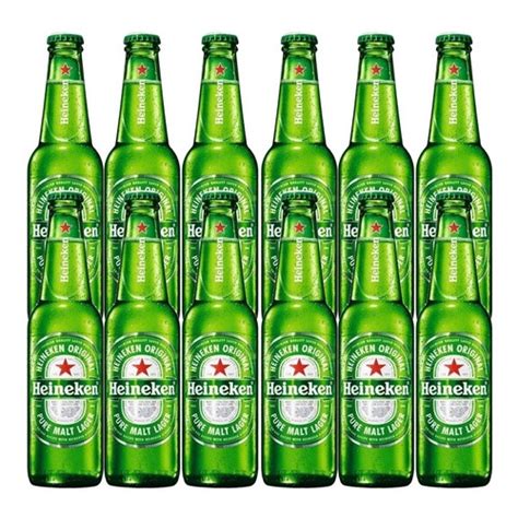 Cerveza Heineken Original Pure Malt Lager Porron Ml X Shopee