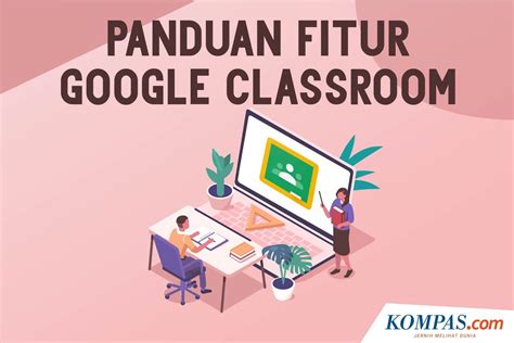 infografik panduan fitur google classroom
