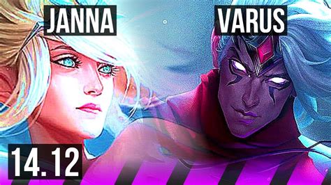 Janna And Vayne Vs Varus And Jhin Sup 1300 Games 3315 Na Master