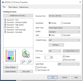 Detail Cara Mencetak Foto Dengan Printer Epson L Koleksi Nomer