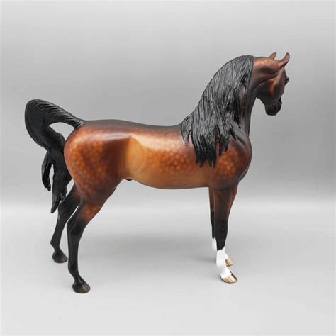 Santiba Ooak Dappled Bay Arab Stallion By Sheryl Leisure Best Offers 9