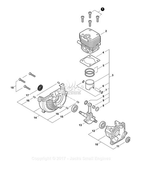 Shindaiwa T282 S N T09612001001 T09612999999 Parts Diagram For Engine