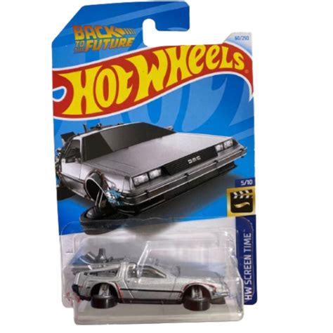 Hot Wheels Back To The Future Time Machine Hover Mode Mattel