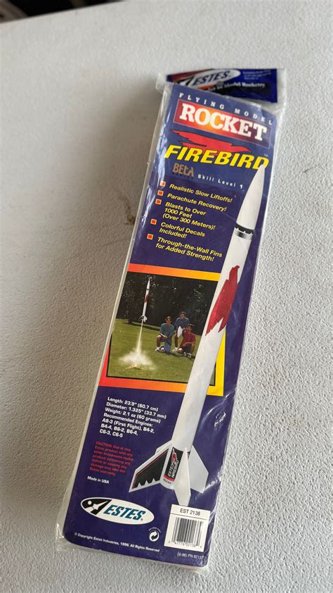 Estes Firebird Beta Series Model Rocket – New Century Rocketry