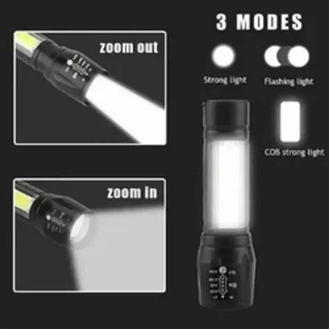 Aluminum Led Mini Usb Torch Battery Type Lithium Ion White At Rs 90piece In New Delhi