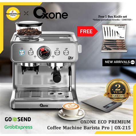 OXONE PREMIUM COFFEE MACHINE BARISTA PRO OX 215 Mesin Kopi OX215