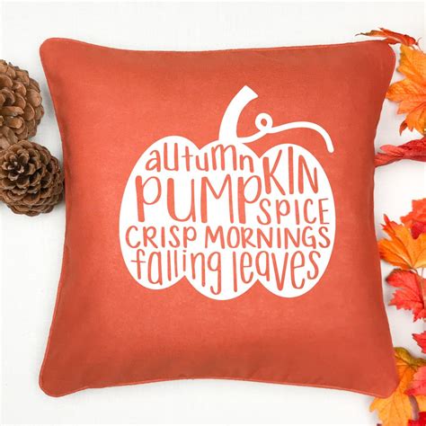 Pumpkin With Fall Words Svg Crafting In The Rain