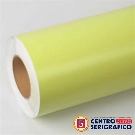 AMARILLO LIMON MATE VINILO MCCAL 2631 61 CM CENTRO SERIGRAFICO