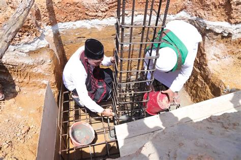 Bupati Letakan Batu Pertama Pembangunan Masjid Jabal Nur Portal Resmi